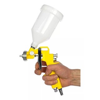 Maquina de Pintura Pistola 600ml Profissional Automotiva Gravidade Mais 1.3/1.5/1.8mm Bic…