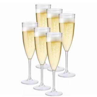 Kit 30 Taça de Champanhe Acrílica Espumante Champagne para Festas, Celebrações, Casamentos, Aniversários em Oferta na Shopee