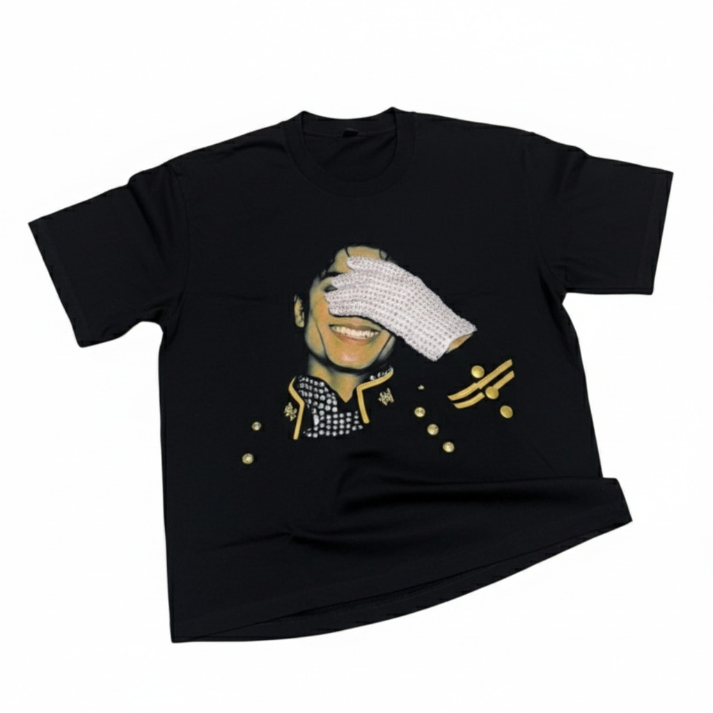 Camiseta Lançamento Rei Pop Michael Jackson Novo Adulto e Infantil