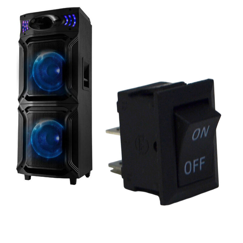 BOTÃO POWER (LIGA/DESLIGA) BRITÂNIA/PHILCO CAIXA ACÚSTICA PCX15000 PCX30000 BCX18000 | ORIGINAL