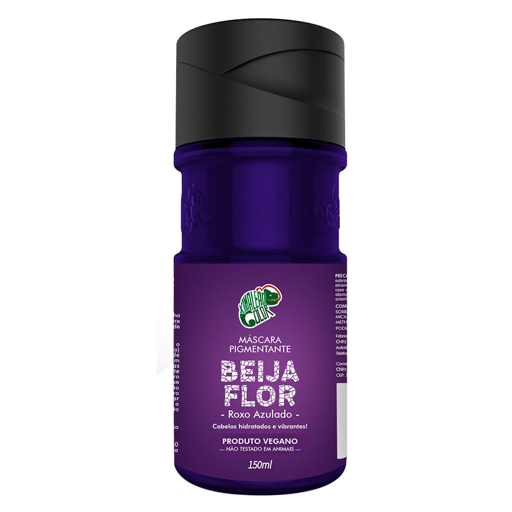 Máscara Pigmentante Kamaleão Color Beija Flor 150ml em Oferta na Shopee