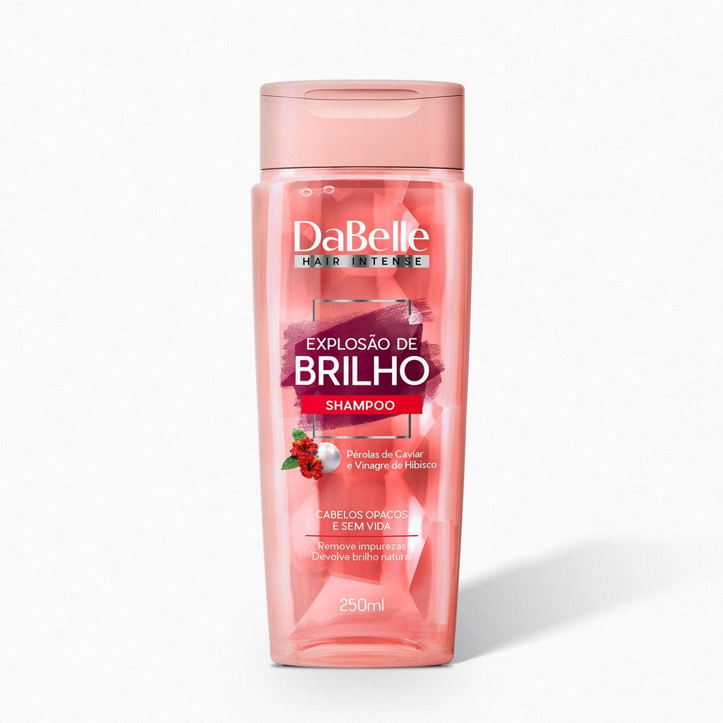 Shampoo Explosão de Brilho DaBelle Hair 250ml em Oferta na Shopee