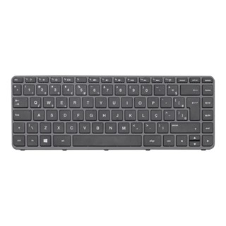 Teclado para Notebook Hp Pavilion 14-N050BR ABNT2 - UK Style em Oferta na Shopee