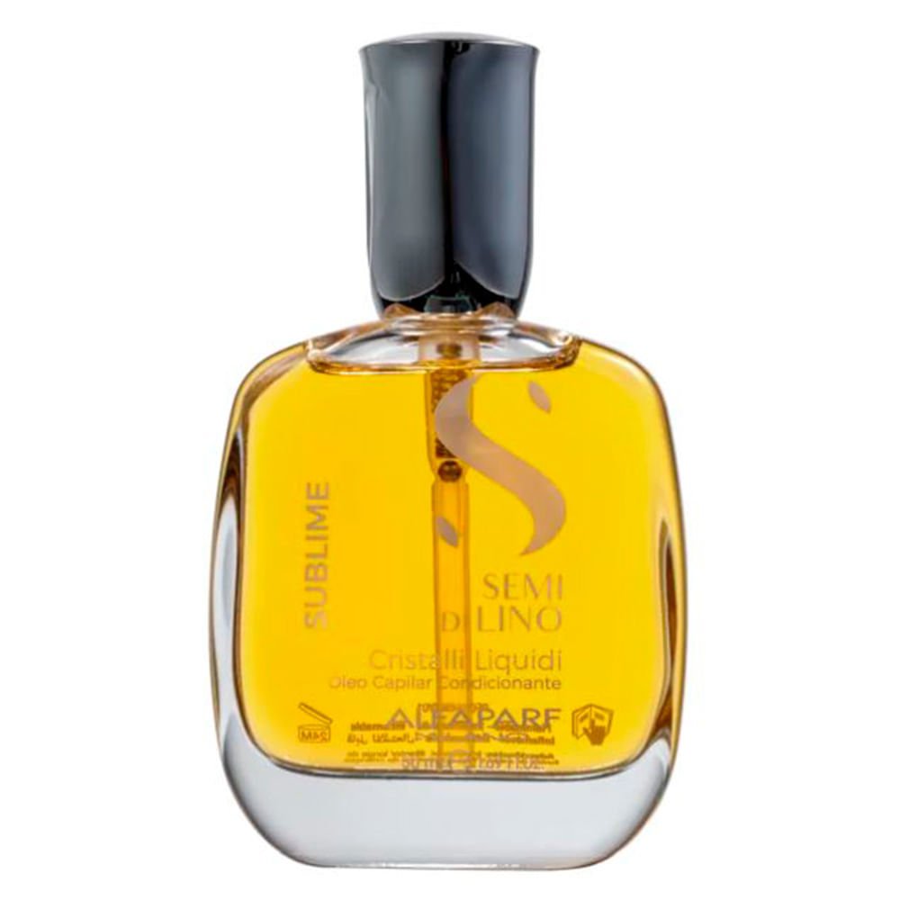 Óleo Capilar Cristalli Liquidi Alfaparf The Original 50ml em Oferta na Shopee