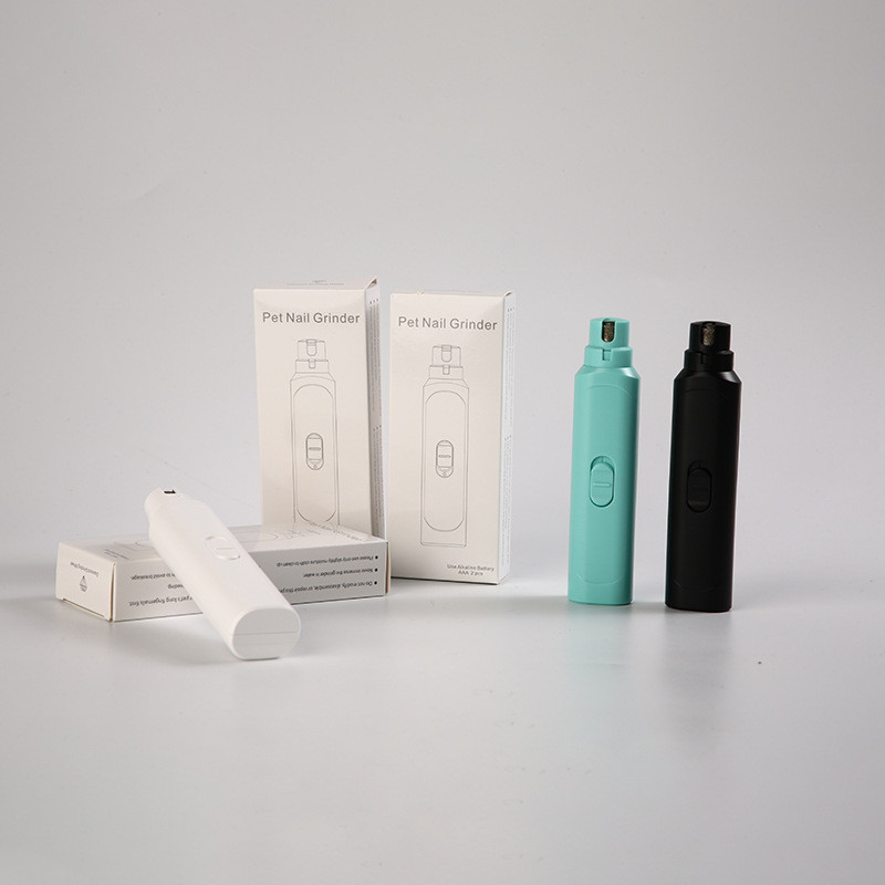 Novo cortador de unhas elétrico automático para cães e gatos, aparador de unhas de alta potência, moedor de unhas para a