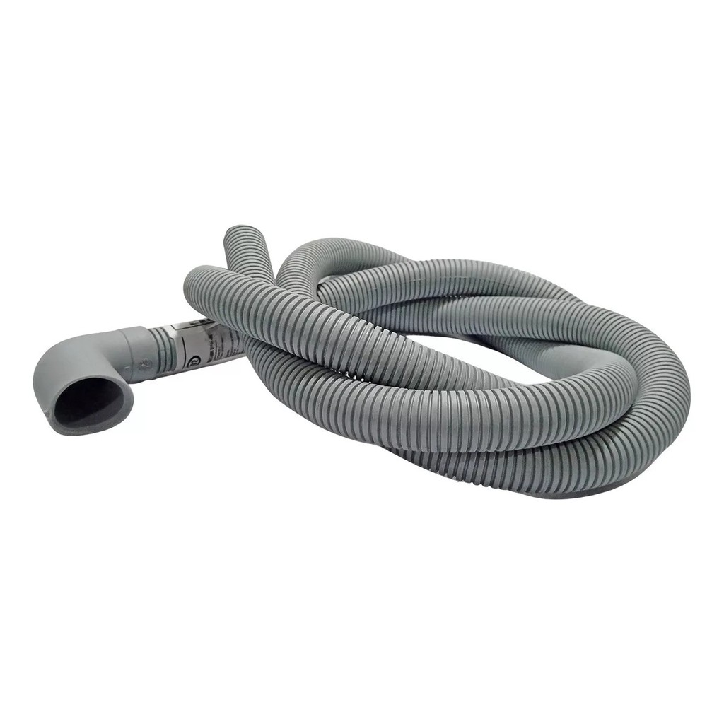 Mangueira de Dreno para Máquina de Lavar 1,85 Curva Grossa AFA para lavadoras Brastemp, Consul e Electrolux