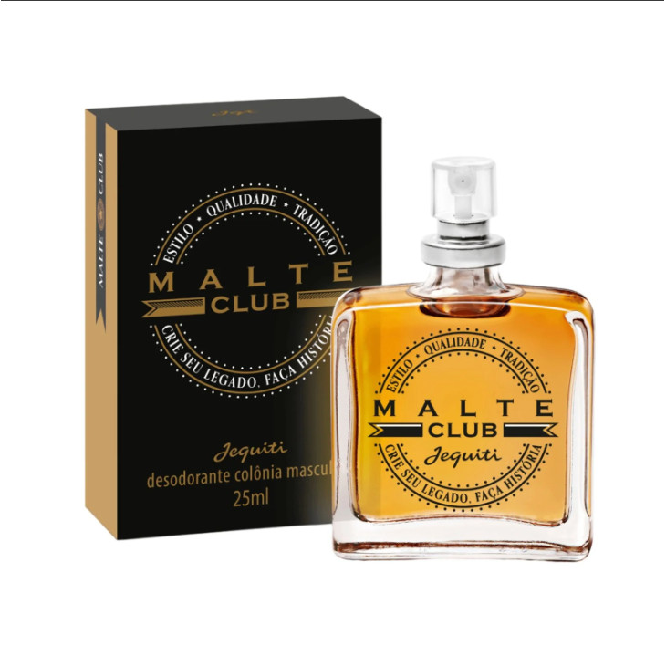 Colônia Masculina Malte Club 25ml Jequiti