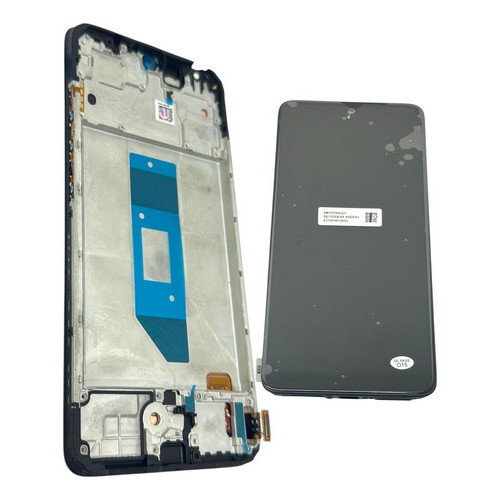 Frontal Tela Display C/aro Para Redmi Note 14 Nacional Original Amoled Pronta En
