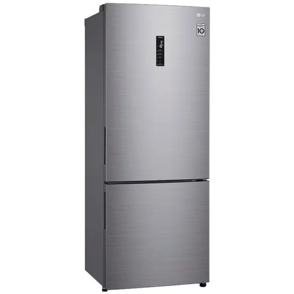 Geladeira Smart LG Bottom Frezer 451L Frost Free Inverter Inox