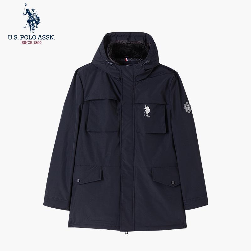Uspoloassn American Poloassn Association Inverno Quente Jaqueta Acolchoada Homens Jaqueta Acolchoada Inverno Top Juventu