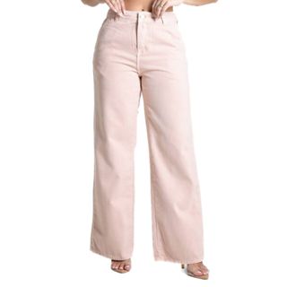 Calça Sarja Sawary Wide Leg Petit - 282210 em Oferta na Shopee