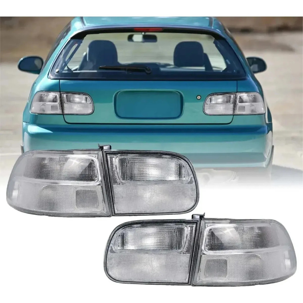 LanternasTraseira All Clear Honda Civic Eg/vti Hatch 1992 1993 1994 1995 Ld E Le