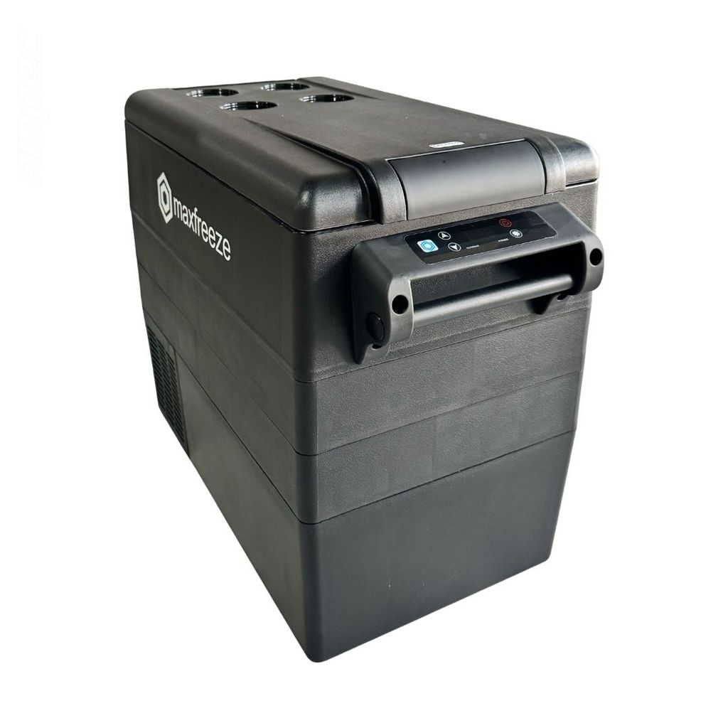 Mini Geladeira Portátil 55 Litros Com Freezer Quadrivolt 12v/24v 110v/220v Caminhão Ônibus Maxfreeze em Oferta na Shopee