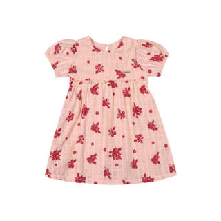 Vestido Bebê Menina Curto Texturizado Colorittá Rosa em Oferta na Shopee