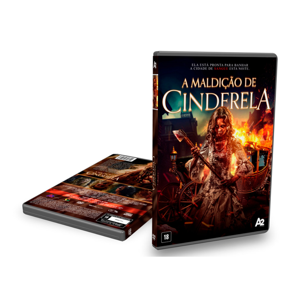 DVD A Maldição da Cinderela (Cinderella's Curse) (2025) Dublado e Legendado