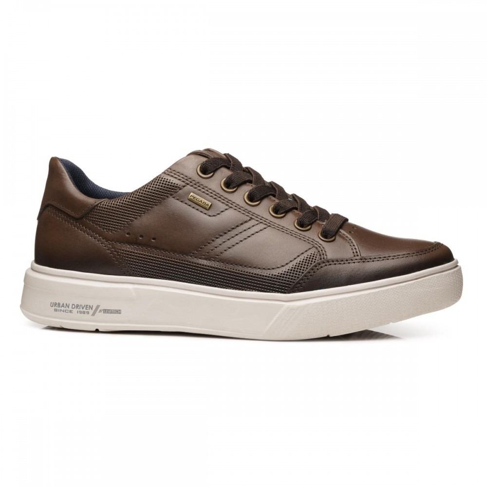 Sapatenis Pegada 111909-03 Marrom Masculino