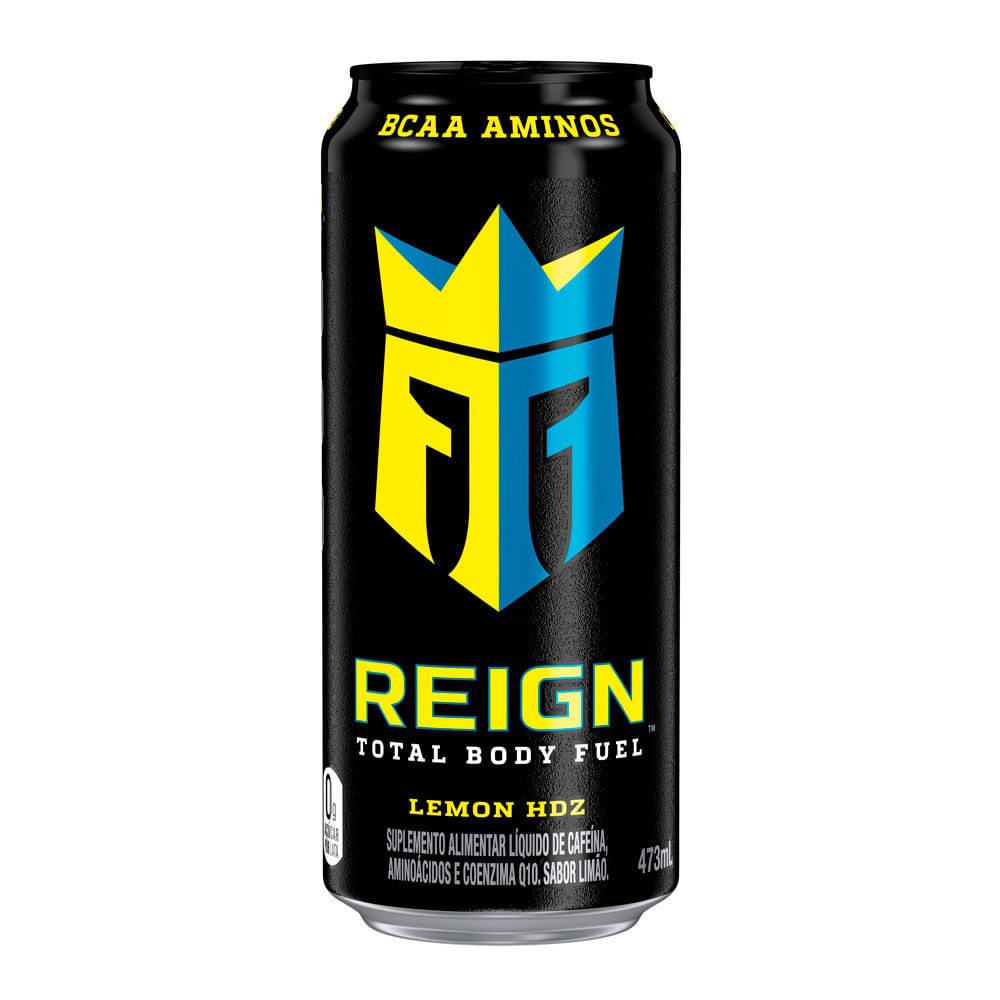 Bebida de Performance Reign Total Body Fuel Sabor Limão Zero Açúcar 473ml em Oferta na Shopee