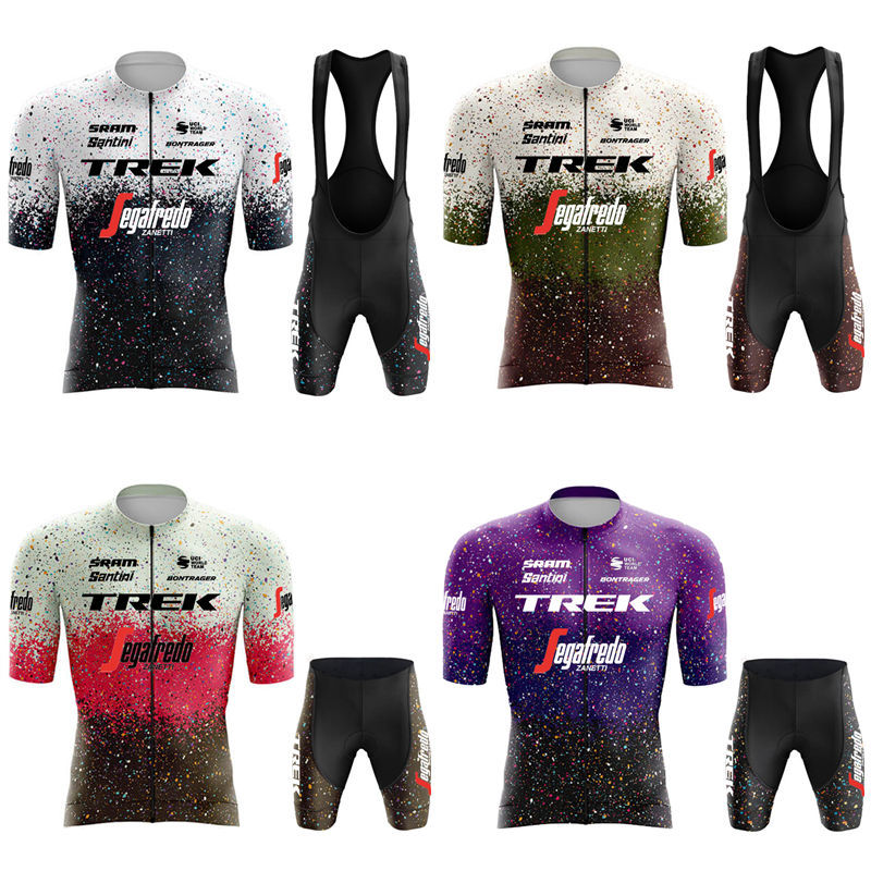 Trek Equipe Conjunto Camisa De Ciclismo Verão Terno Secagem Rápida Bib Shorts Roupas Mtb Maillot Ropa Mountain Bike Wear