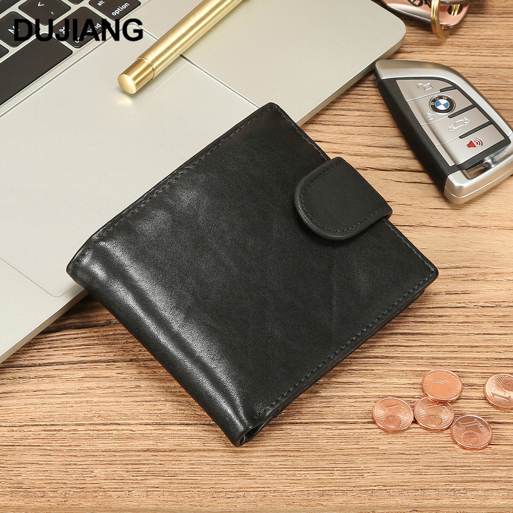 Nova carteira High-End couro genuíno Retro saco moeda bolsa estilo carteira multifuncional cartão masculino europeu amer