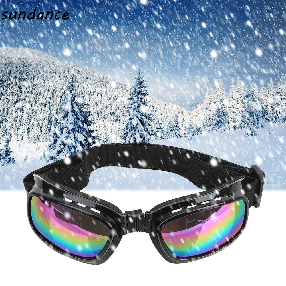Óculos De Ciclismo SUNDANCE , Snowboard Vintage À Prova De Vento Anti-UV Para Motocicleta Com Proteção