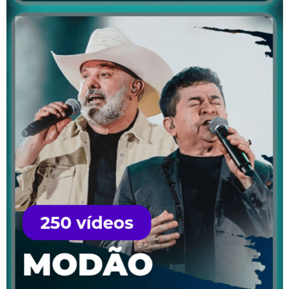 PENDRAIVER SANDISK 250 MODÃO SERTANEJO EM VIDEO CLIPER MP4