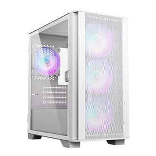 Gabinete Gamer Montech AIR 100 ARGB, Mini Tower, White, mATX, 4 Fans,Vidro Temperado,AIR 100 ARGB(W) em Oferta na Shopee