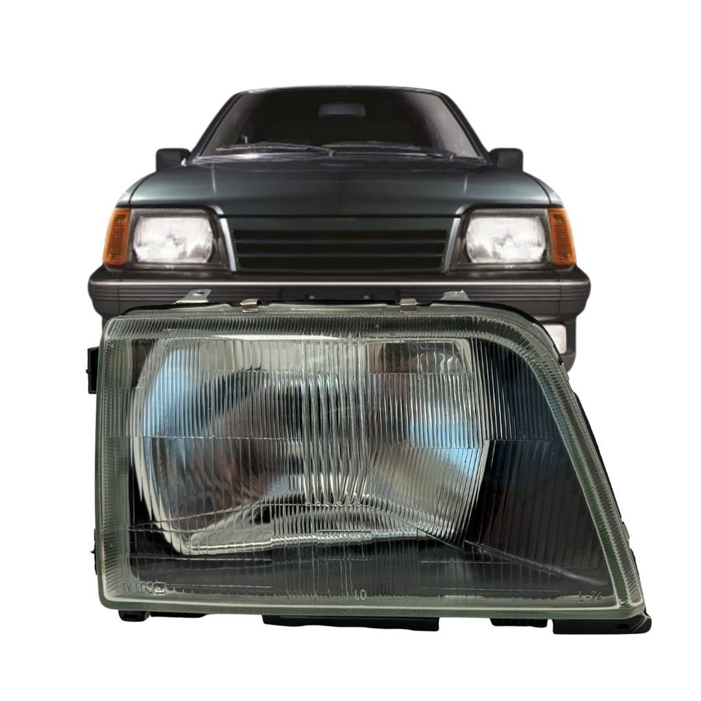 Farol Dianteiro Principal Com Pisca Para Chevrolet Monza 1982 a 1987 Lado Direito Nino 94637942