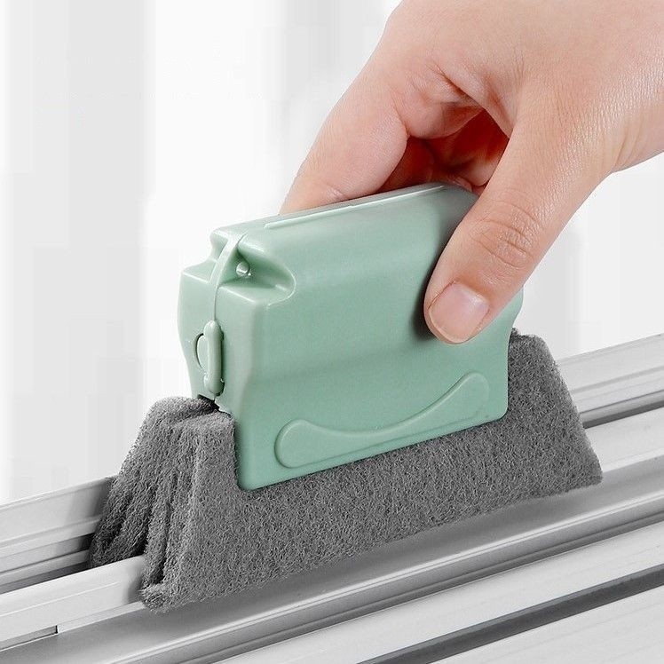 KIT 1/2/3 Limpador Janela Escova Limpeza Cantos Multiuso Janelas Cozinha Fogão Limpa Canto Casa Microfibra