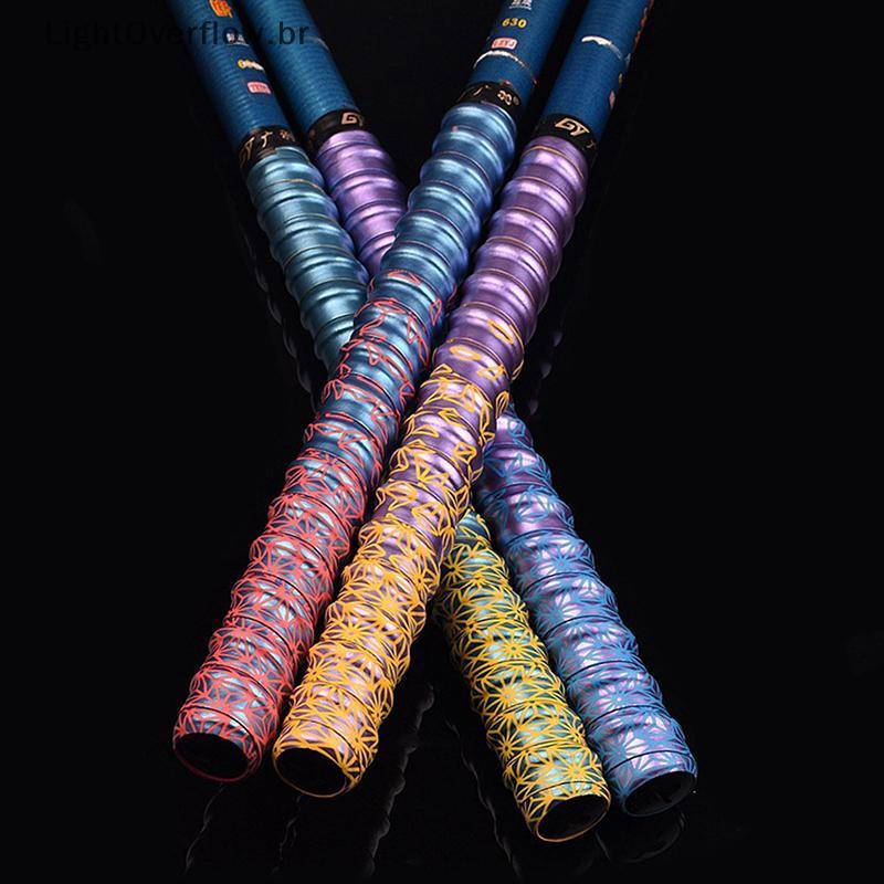 LOF Sho Absorção Tênis Squash Raet Para Vara De Pesca Tacos De Beisebol Anti-Derrapante Banda Grip Tape Badminton Sweatb