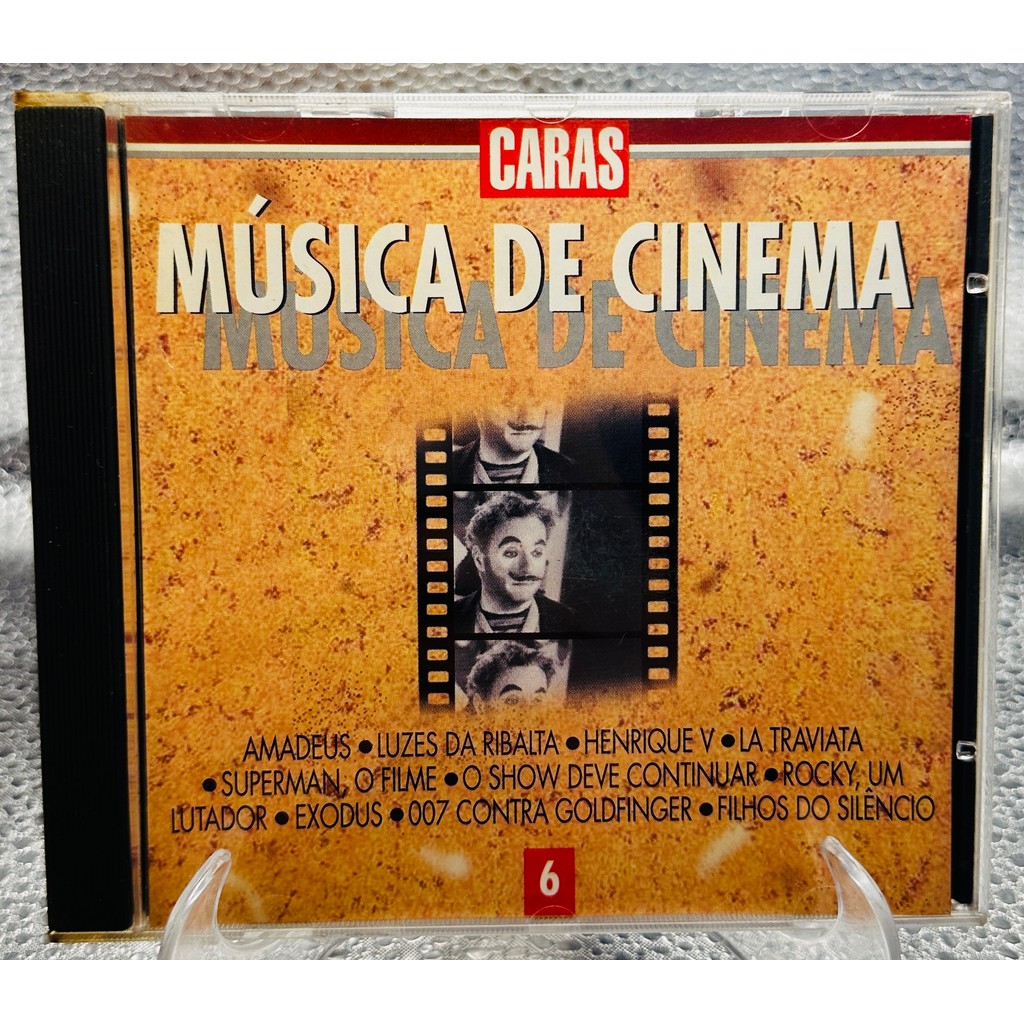 Cd - Musica de Cinema - Caras  Vol. 6