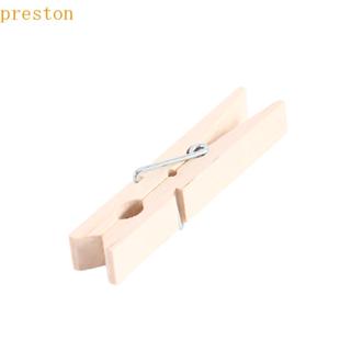 PRESTON Prendedor De Roupa Multifuncional Natural DIY Clipes Para Fotos De Festa De Casamento em Oferta na Shopee