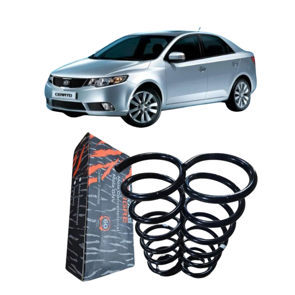Par Mola Suspensão Dianteira Cerato 2008 a 2012