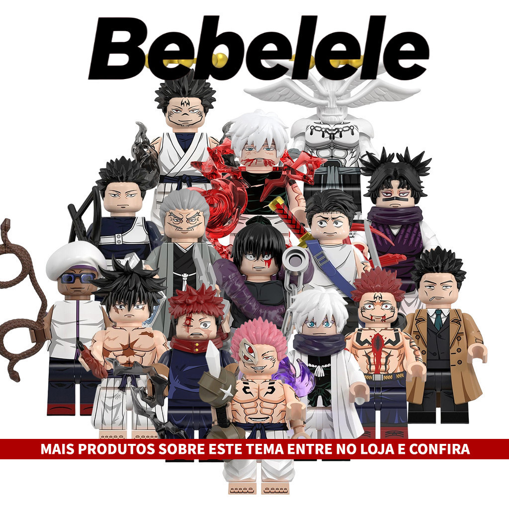 WM6200-WM6202 Series Anime Action Figure Brinquedos De Coleção De Blocos De Construção Para Crianças#331