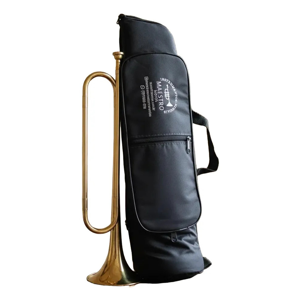 Corneta Sib Dreamer C/ Bag E Bocal - Militar - Exército - Laqueada - NOVA