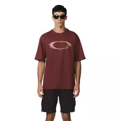 Camiseta Oakley Masculina Ellipse Magma Casual
