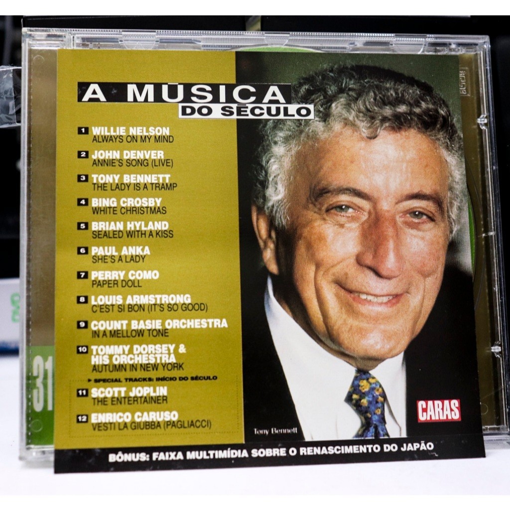 CD A MUSICA DO SÉCULO -VARIOUS  VOL.31 (REVISTA CARAS)