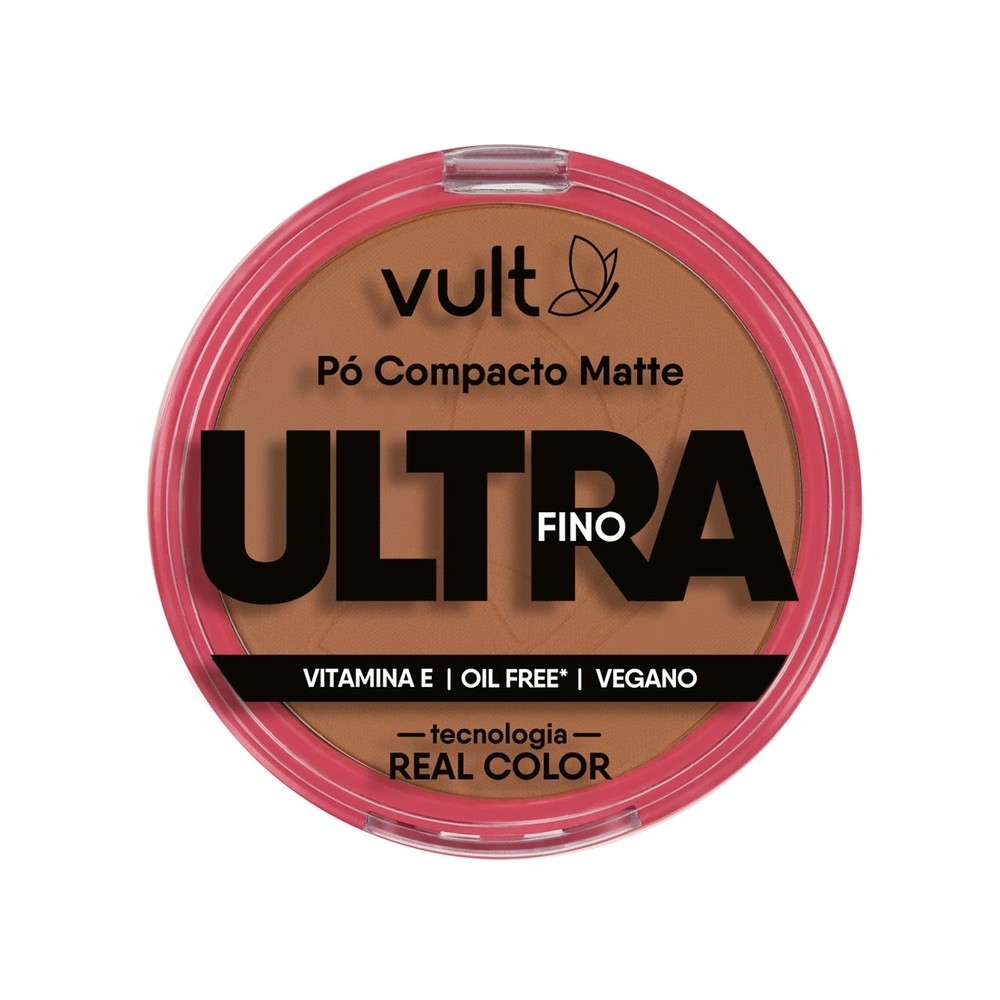 Vult Pó Compacto Matte Ultrafino Cor V480