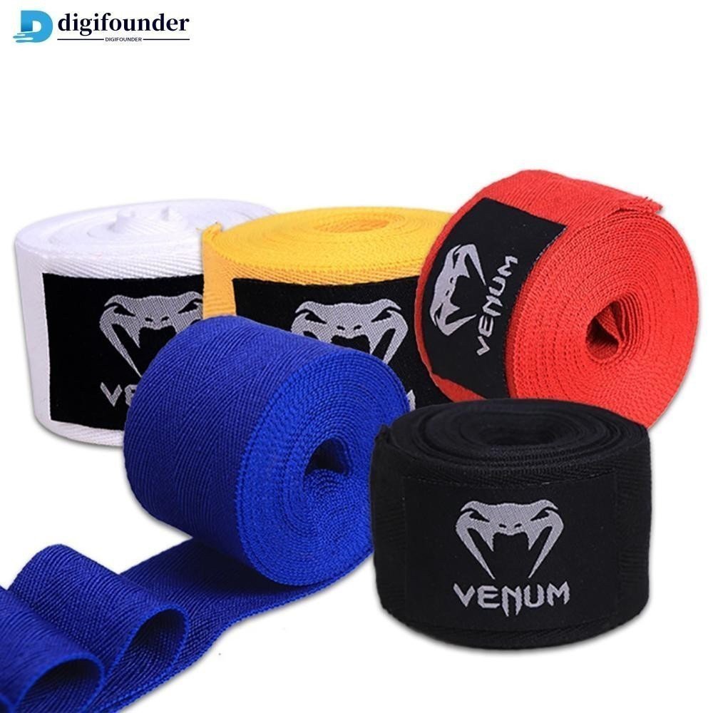 1 Par de Bandagens de Boxe DGF 1,5M/3M/5M, Treinamento de Sanda Muay Thai, Autoadesivas, Micro Elásticas, Envoltórios pa