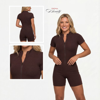 Macaquinho Feminino Verão Canelado Moda Gringa Virginia Premium em Oferta na Shopee