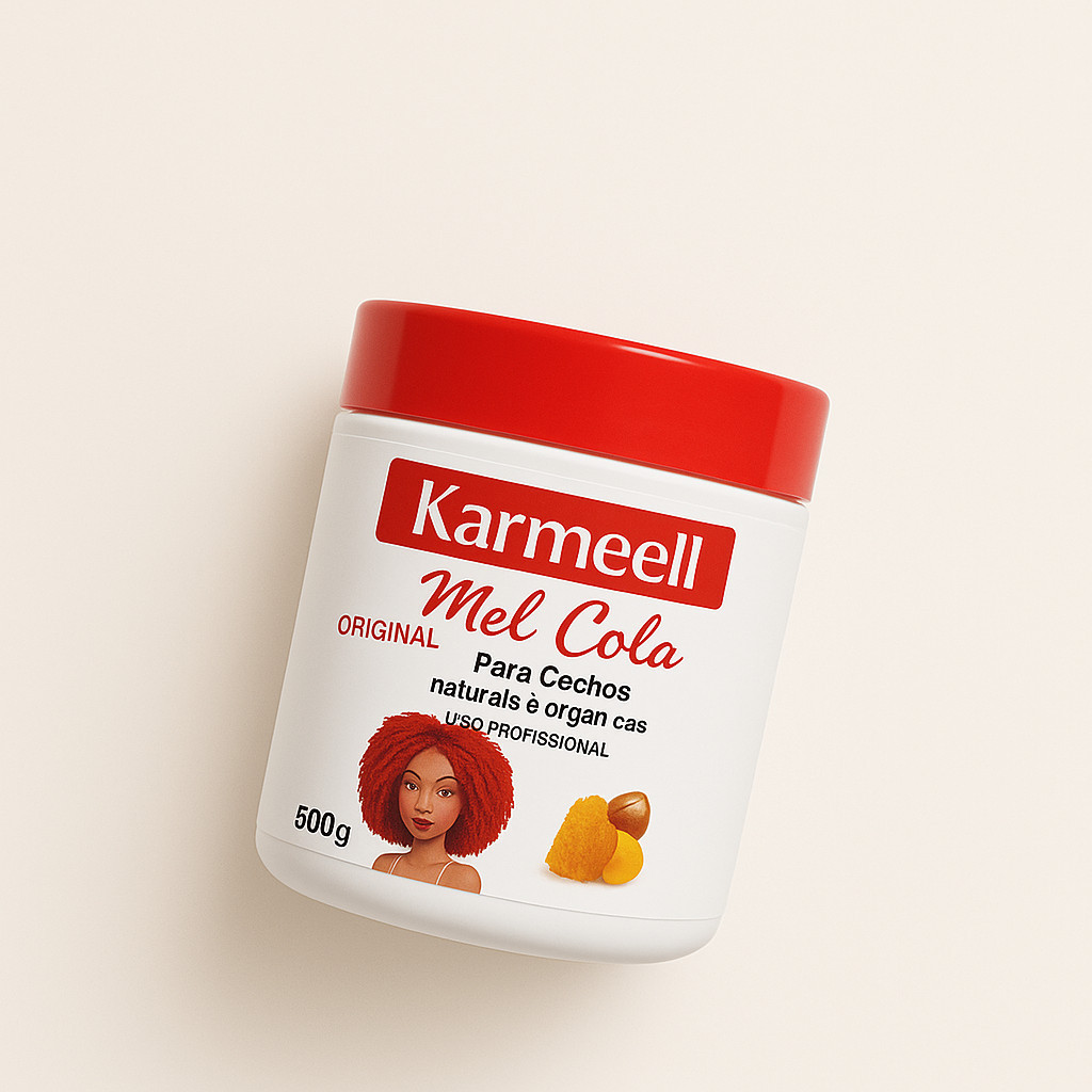 Creme Karmeell Mel Cola 500g para Cachos – Definição, Hidratação e Brilho em Oferta na Shopee