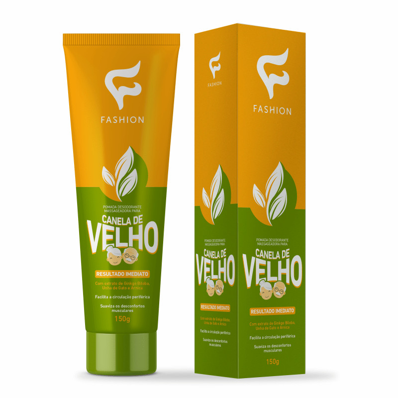 Pomada para Massagem Muscular - Canela de Velho 150g - Fashion em Oferta na Shopee