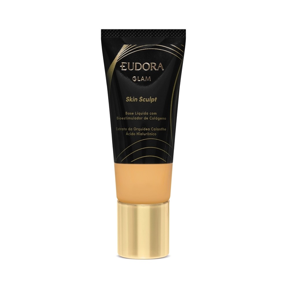 Eudora Glam Skin Sculpt Base Líquida Semi Matte Cor 65 30ml