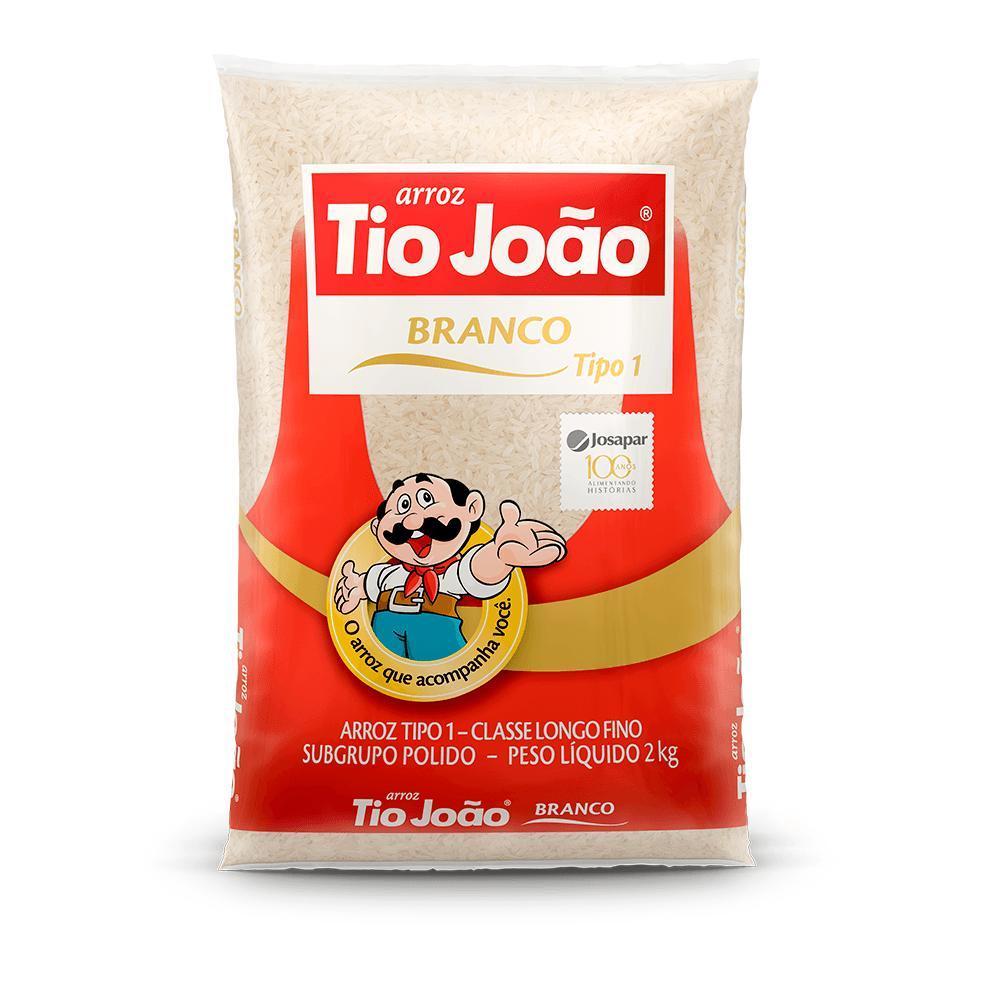 Arroz Tio João Branco 2kg em Oferta na Shopee
