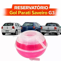 Reservatorio De Agua Do Radiador Gol Saveiro Parati G2 G3 G4