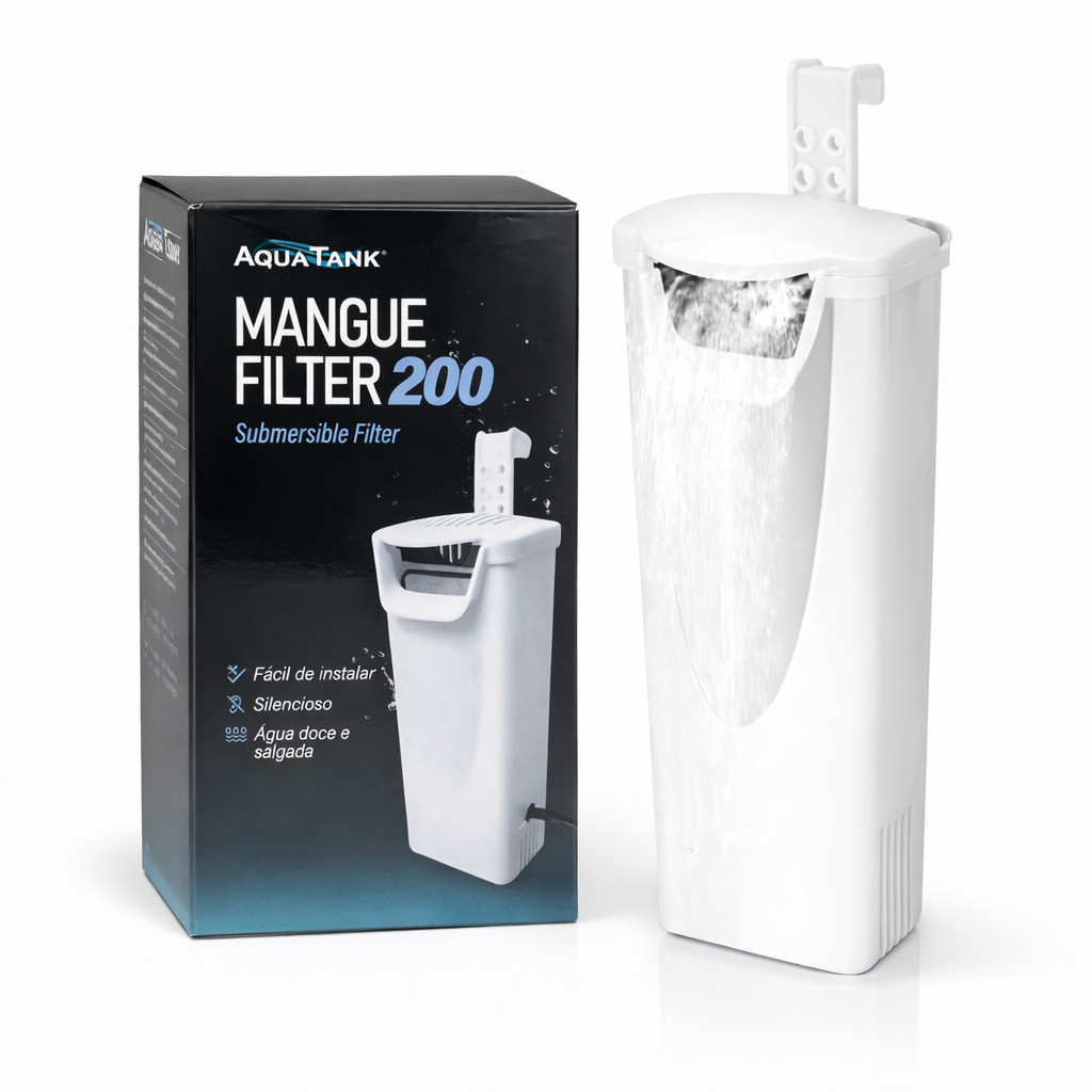Filtro Interno para Mangue Cachoeira Aquário Tartaruga Repteis Tanque De Peixes 200Lh em Oferta na Shopee