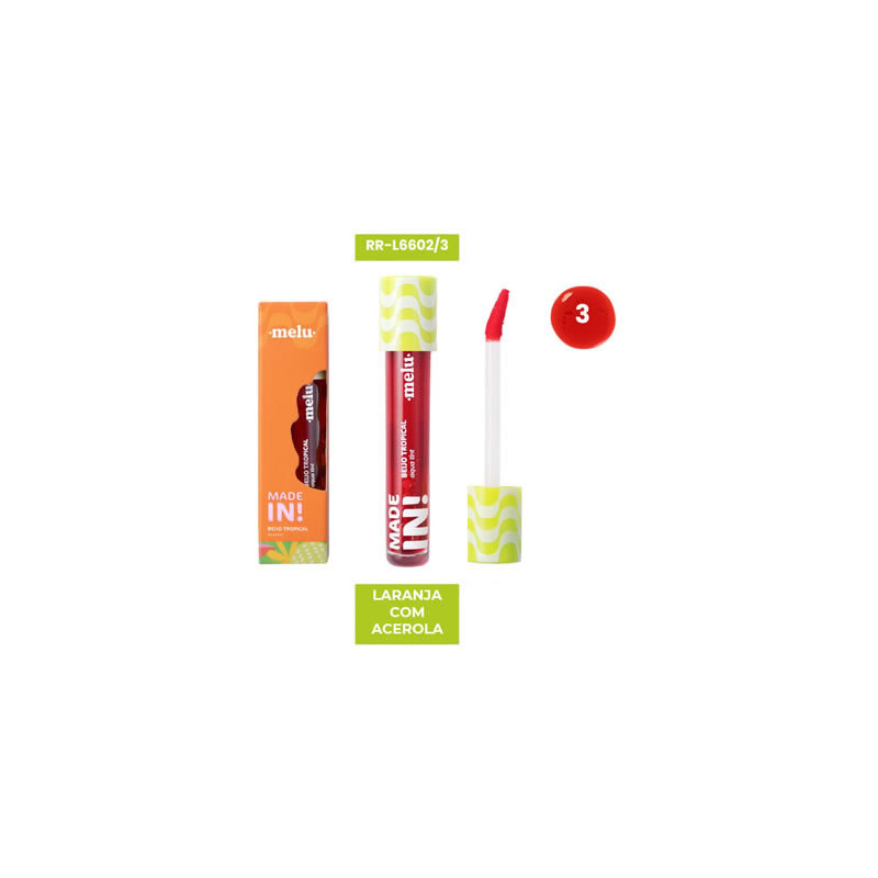 Aqua Tint Beijo Tropical Made In Laranja Com Acerola Melu by Ruby Rose RR-L6602-3
