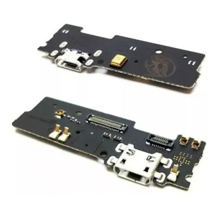 Conector De Carga C/ Placa Microfone Moto E4 Plus Xt1773 - Entrega Flash