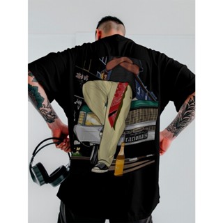 Camiseta Overzised Racionais Quebrada Unissex DTF Ref3575 em Oferta na Shopee