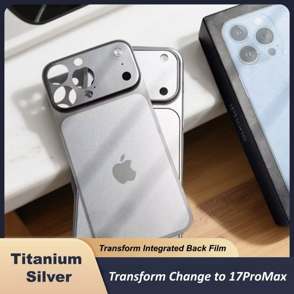 Mudança Transformada Para 17 PRO MAX Pelicula Transera Para IPhone 13 14 15 16 PRO MAX