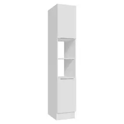 Paneleiro 40 cm 2 Portas e 2 Nichos Branco Stella Madesa